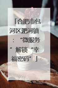 合肥市包河区淝河镇：“微服务”解锁“幸福密码”
